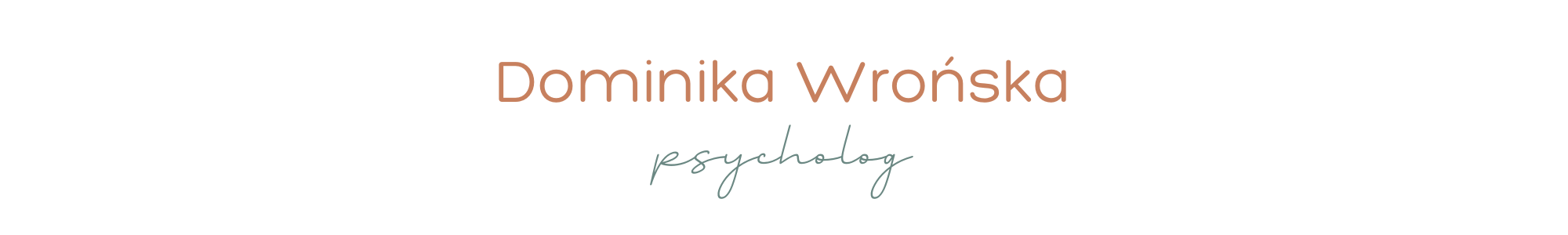 Psycholog Wrońska